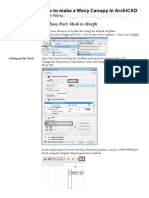 ArchiCAD Canopy Guide