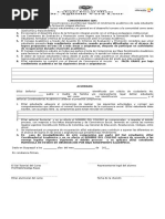 Acta Compromiso Bajo Rendimiento