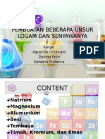 Pembuatan Beberapa Unsur Logam Dan Senyawanya