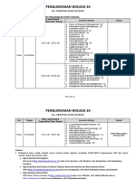 Pengumuman Wisuda 54 Tahap 2