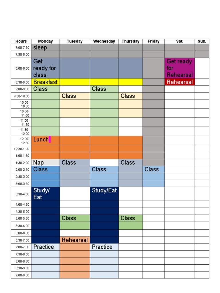 Hope Time Sheet | PDF | Cooking, Food & Wine