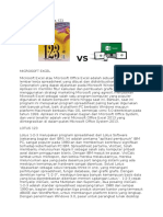 Rosoft Excel Dan Lotus 123