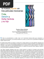 Música Danzón película