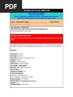 Educ 5324-Technology Plan Template 2