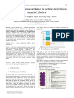 Procesamiento de Señales Telefónicas (LabVIEW) PDF