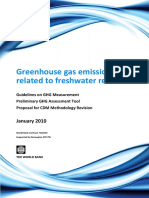 GHG Emissions Related To Freshwater Reservoirs