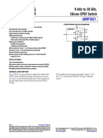 Adrf5021: 9 KHZ To 30 GHZ, Silicon SPDT Switch