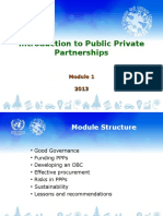 Introduction To Public Private Partnerships