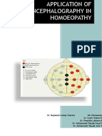 Application of Electroencephalography in Homoeopathy