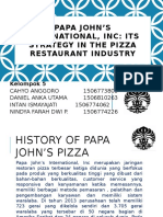 PPT Papa John's Pizza