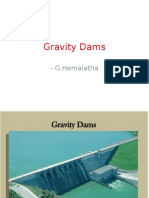 Gravity Dams: - G.Hemalatha