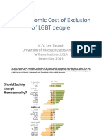 The Economic Cost of Exclusion of LGBT People