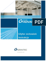 Advance Concrete - Edytor Zestawień - Instrukcja PDF