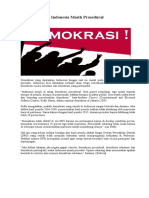 KLIPING Demokrasi Indonesia Masih Prosedural