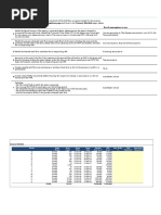 Private Excel Modelling Test