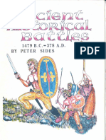 Peter Sides - Ancient Historical Battles 1479 B.C.-378 A.D. (Gosling Press) (OCR)