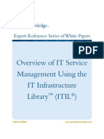 Overview of IT Service Management Using the IT Infrastructure Library™ (ITIL®)