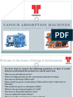Vapour Absorption Machine Basics Presentation