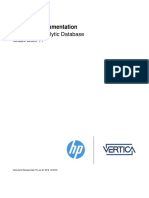 HP Vertica 7.1.x CPP SDK API