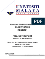 Advanced Industrial Electronics KXGI6101 Project Report