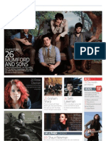 Acoustic Magagazine Issue 43 Contents