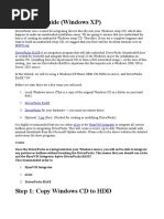 Slipstreaming Driverspack Into Windows XP CD