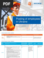 Posting/Secondment of Employees in Ukraine