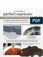 Perfect Espresso:: The First Step To Make A