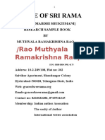 Book Let of GRACE OF SRI RAMA