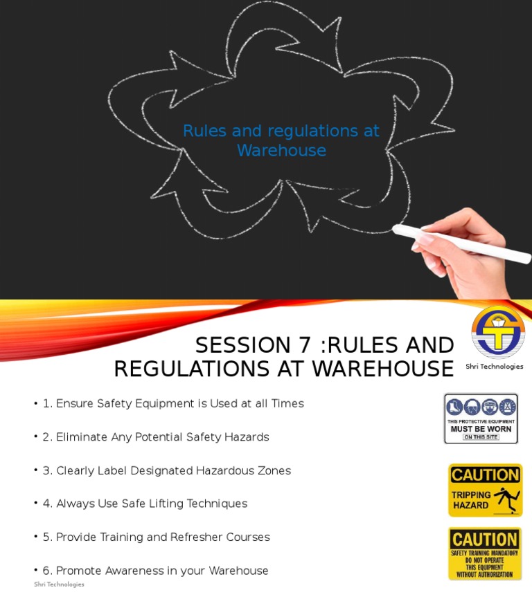 Rules and Regulations at Warehouse