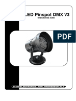 LED Pinspot DMX: ORDERCODE 42400