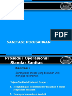 SSOP Sanitasi Pertemuan 10 Des 13