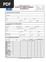 PGRS Plano de Gerenciamento de Residuos