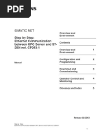 Simatic Net: Step by Step: Ethernet Communication Between OPC Server and S7-200 Incl. CP243-1