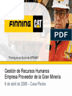 Presentacion Del Vicepresidente de Recursos Humanos de Finning Chile