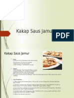 Kakap Saus Jamur