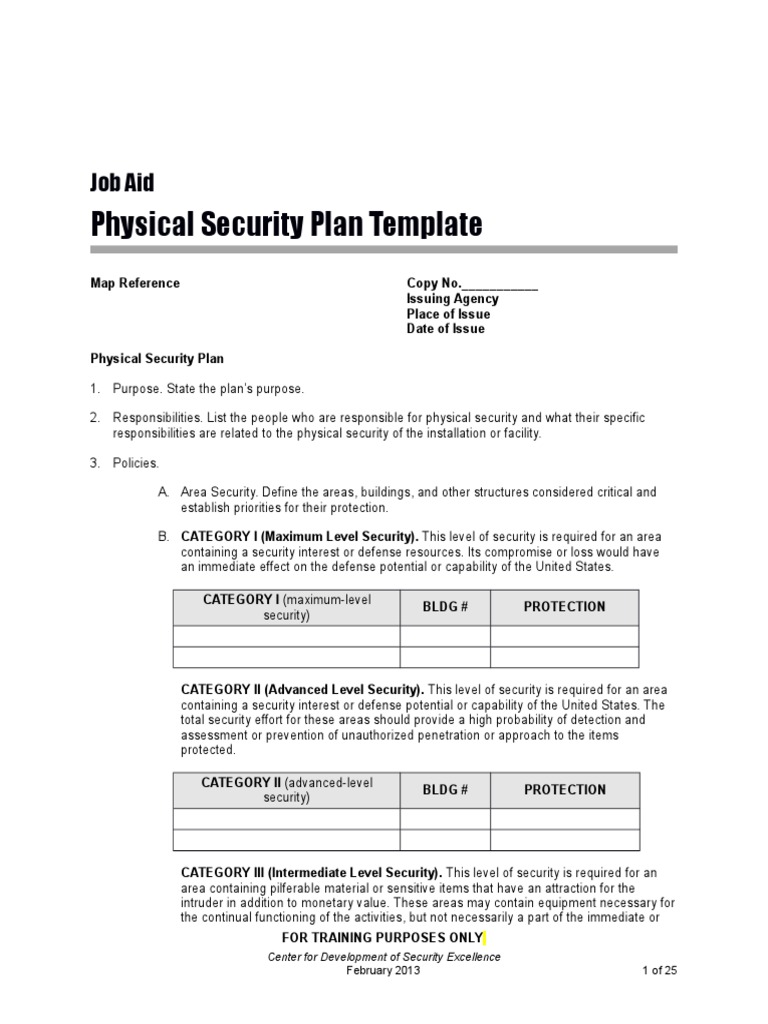 PhysicalSecurityPlanTemplate.docx Physical Security Securities