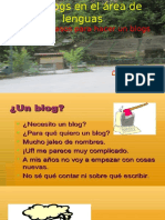 Los Blogs en El Área de Lenguas