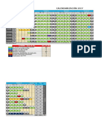 CALENDARIZACIÓN