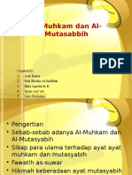 Al Muhkam Dan Al Mutasabbih