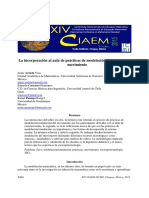 La incorporación al aula de prácticas de modelación/simulación del movimiento