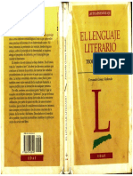El Lenguaje Literario