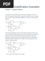 Circuit Simplification Examples