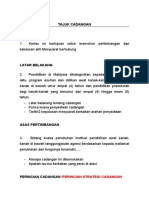 Contoh Format Kertas Cadangan