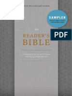 NIV Reader's Bible - Front & Back Covers 1