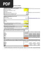 Solar Power Investment Calculator