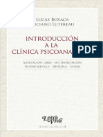 Introducción a la clínica psicoanalítica [Lucas Boxaca & Luciano Lutereau].pdf