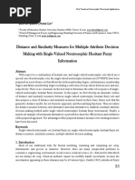 Distance and Similarity Measures for Multiple Attribute Decision Making with Single-Valued Neutrosophic Hesitant Fuzzy Information 