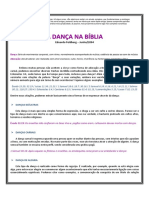 A Dança Na Bíblia - Por Eduardo Feldberg