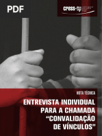 Nota Técnica Convalidação de Vínculo
